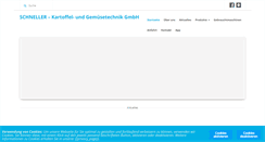 Desktop Screenshot of kartoffelmaschinen.de